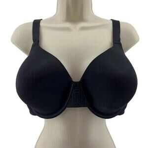 Vanity Fair Beauty Back Full Figure Underwire Bra Black 38DD
